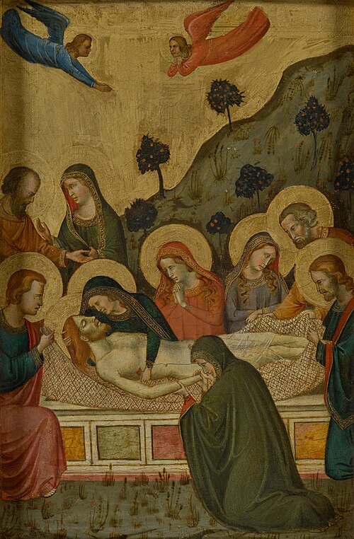 Die Grablegung, 1330, Maître de San Martino alla Palma