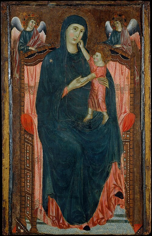 Madonna and Child Enthroned with Angels, 1285, Maître de Varlungo