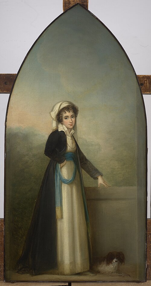 Portrait of Izabela née von Flemming, Princess Czartoryska (1746–1835), 1790, Maria Cosway