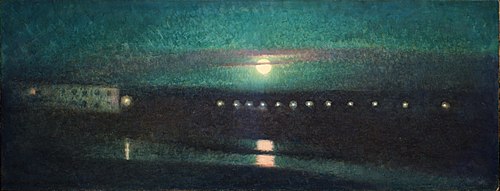 Nocturno, 1911, António Carneiro