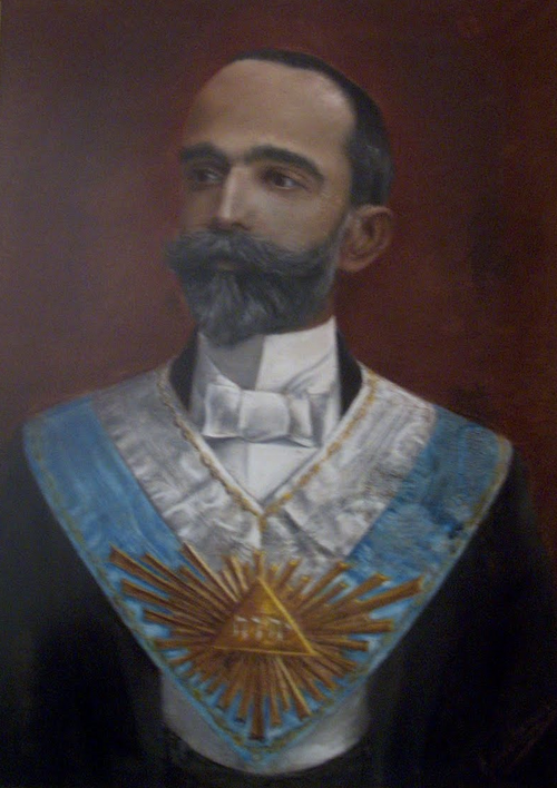 Retrato de Bernardino Machado, 1895, António Carneiro