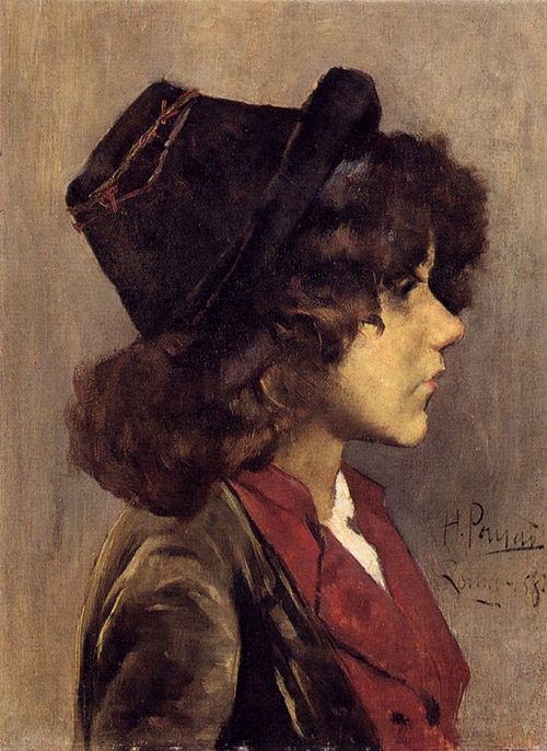 Portrait d'un garçon, 1882, Henrique Pousão