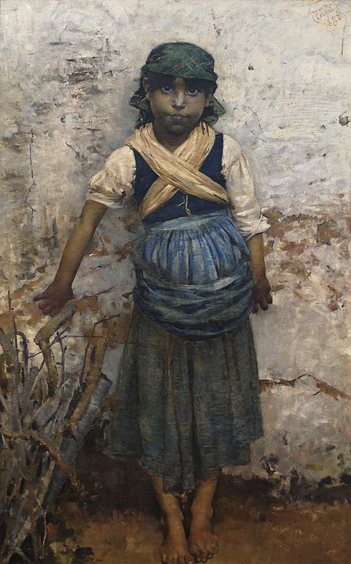 Tired, 1882, Henrique Pousão