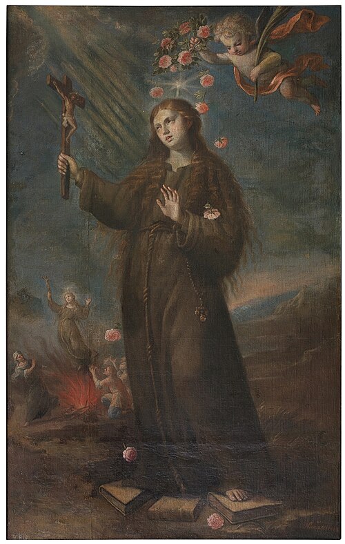 Saint Rose of Viterbo, 1675, Alonso del Arco