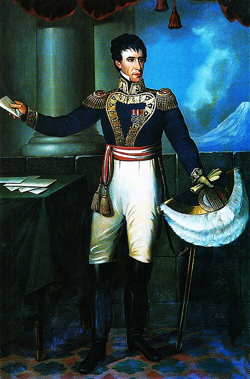Retrato de Andrés de Santa Cruz, 1836, José Gil de Castro