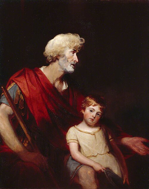 Belisarius, 1809, Martin Archer Shee