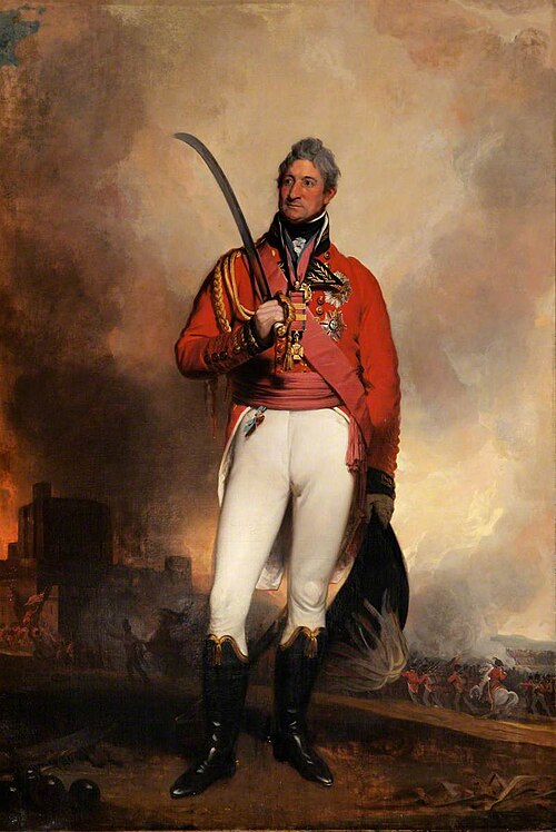 Lieutenant General Sir Thomas Picton (1758–1815), 1817, Martin Archer Shee