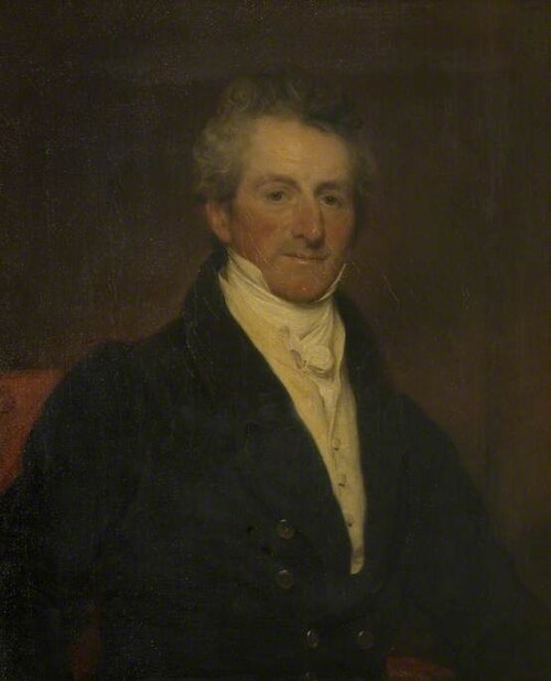 Sir Justinian Isham (1773–1845), 8th Bt Isham, 1825, Martin Archer Shee