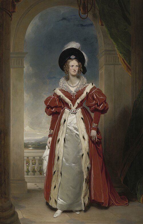 La reine Adélaïde (1792-1849), 1836, Martin Archer Shee