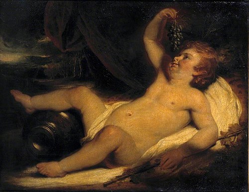 A Young Bacchus, 1824, Martin Archer Shee