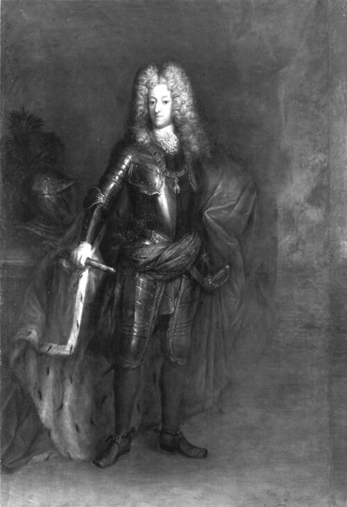 Bildnis des Kurfürsten Max Emanuel von Bayern, 1699, Martin Maingaud