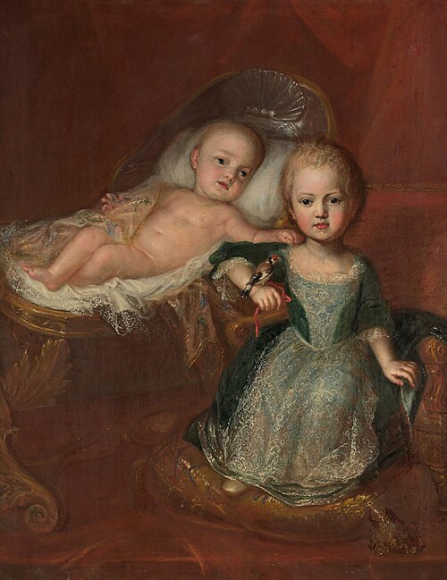 Johann Theodor of Bavaria and his brother, 1703, Martin Maingaud