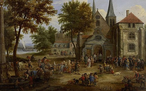La Kermesse, 1691, Mathys Schoevaerdts