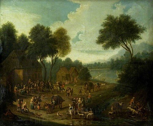 A Village Festival, , Mathys Schoevaerdts