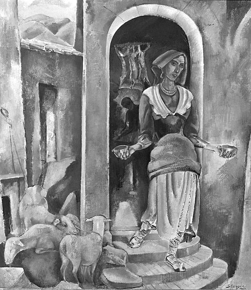 The Sacrifice, 1922, Maurice Sterne
