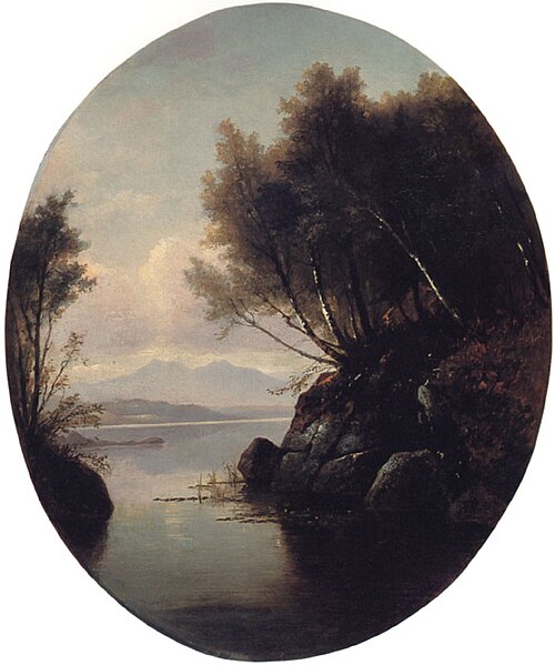 Moat Mountain from Walker's Pond, New Hampshire, 1878, Benjamin Champney