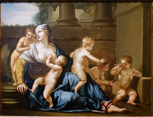 Charity, 1634, Jacques Blanchard