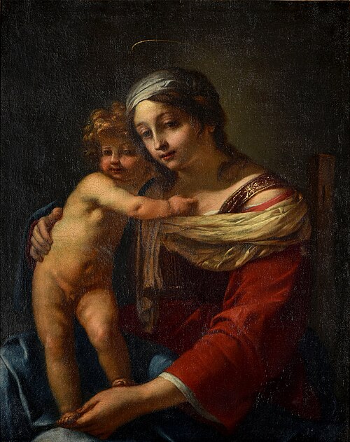 La Vierge et l'Enfant, , Jacques Blanchard