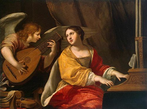 St Cecilia, 1625, Jacques Blanchard