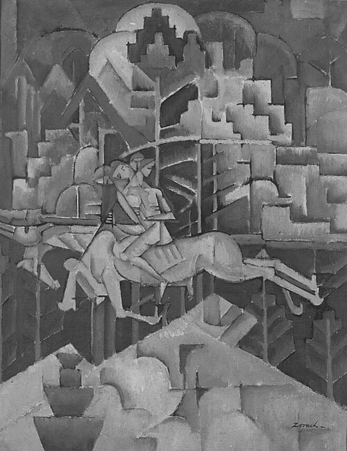 Equestrian, 1911, William Zorach
