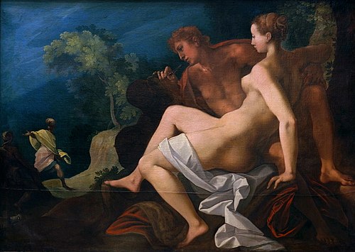 Angélique et Médor, 1600, Toussaint Dubreuil