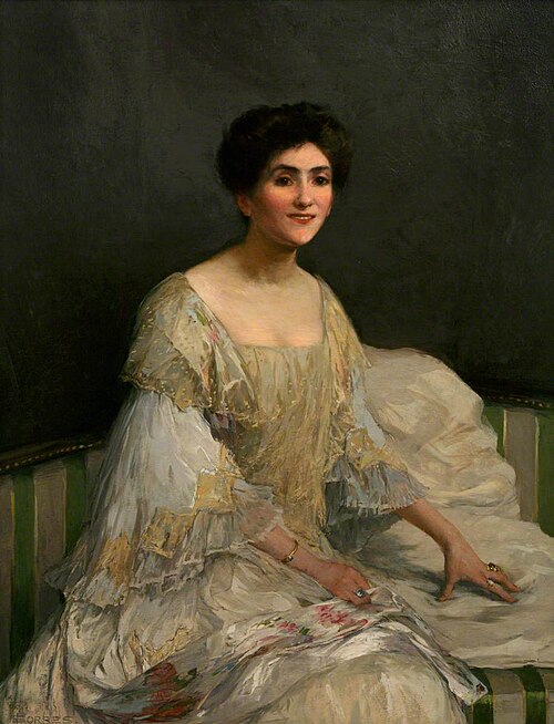 The Bride (Lady Forbes), 1900, Elizabeth Forbes