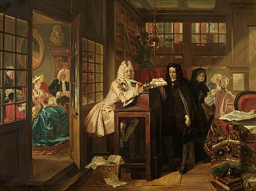 Defoe's Manuscript of 'Robinson Crusoe' Rejected by the Publishers, , Edward Matthew Ward