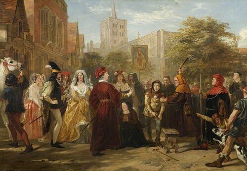 'Henry VI', Part Two, Act II, Scene 1 at St Albans, , Edward Matthew Ward