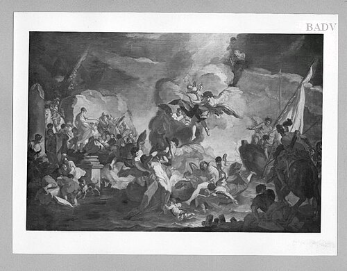 Scene of martyrdom, 1685, Antonio Balestra