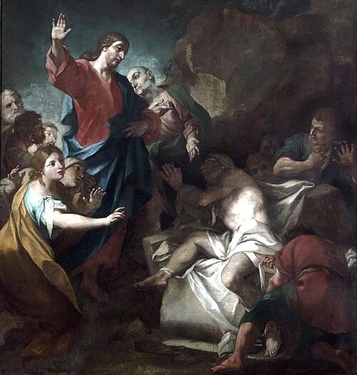 The Raising of Lazarus, 1733, Antonio Balestra