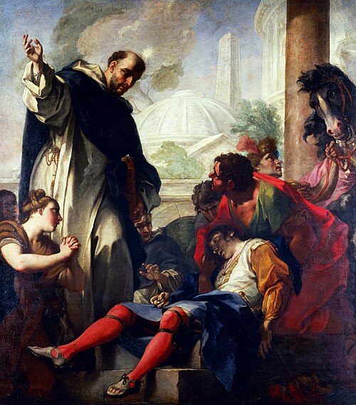 Miracle of St. Dominic, 1750, Antonio Balestra