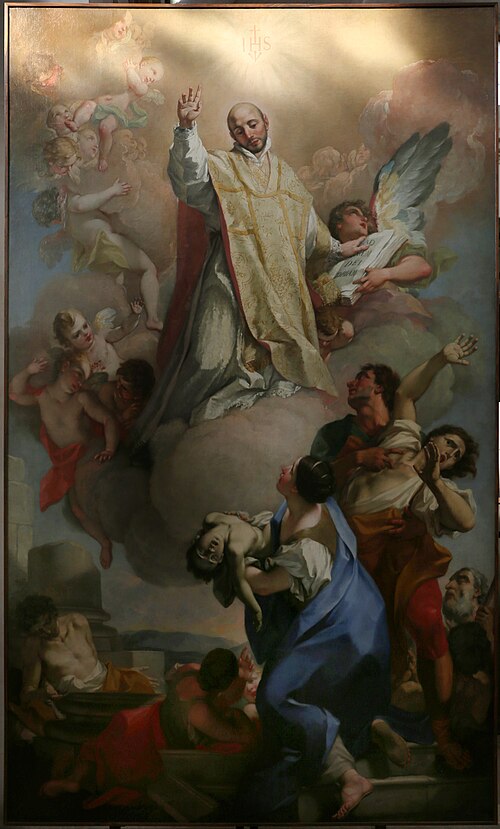 miracoli di sant'ignazio, 1724, Antonio Balestra