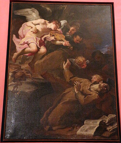 Extasy of St. Francis, , Antonio Balestra