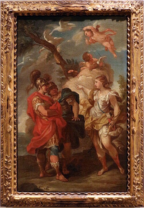 venere appare a enea e acate, , Antonio Balestra