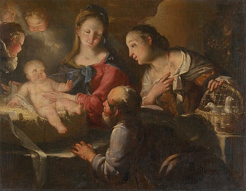 Holy Family, 1690, Antonio Balestra