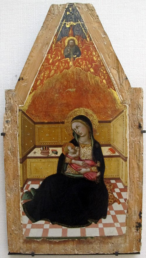 La Vierge d'humilité, 1371, Niccolò di Buonaccorso