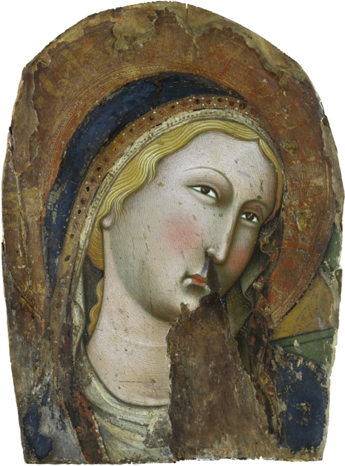 Virgin (fragment), 1380, Niccolò di Buonaccorso