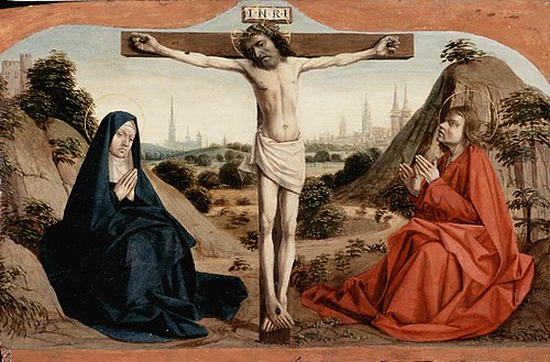 Crucifixion, 1500, Nicolas Dipre