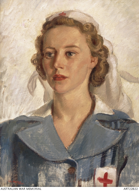 AAMWS (Private Gwynneth Patterson), 1944, Nora Heysen