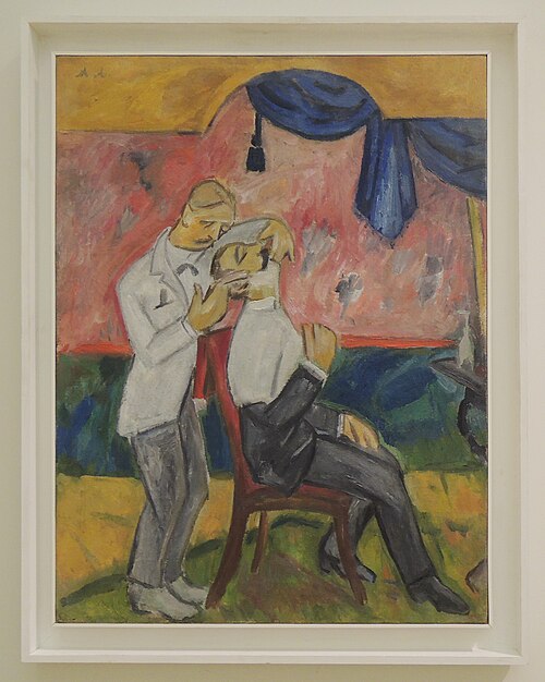 Barber, 1907, Michel Larionov