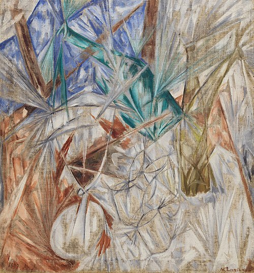 Glass, 1912, Michel Larionov