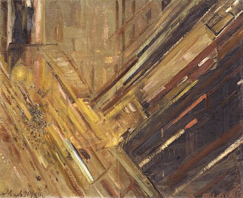 Nocturne, 1914, Mikhail Larionov