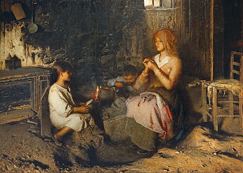 The pap at the hearth, , Noè Bordignon