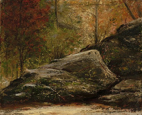 Landscape with Rocks, 1880, William Willard
