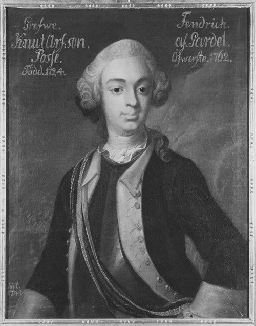 Knut Arvidsson Posse, 1724-88, 1741, Olof Arenius