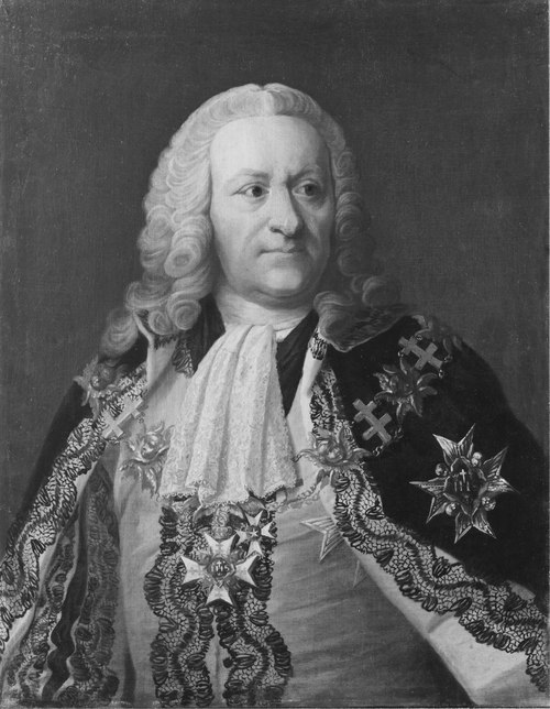 Gabriel von Seth (1690-1774), count, councillor, married to 1. Gertrud Elisabet Rahde, 2. baroness A, , Olof Arenius