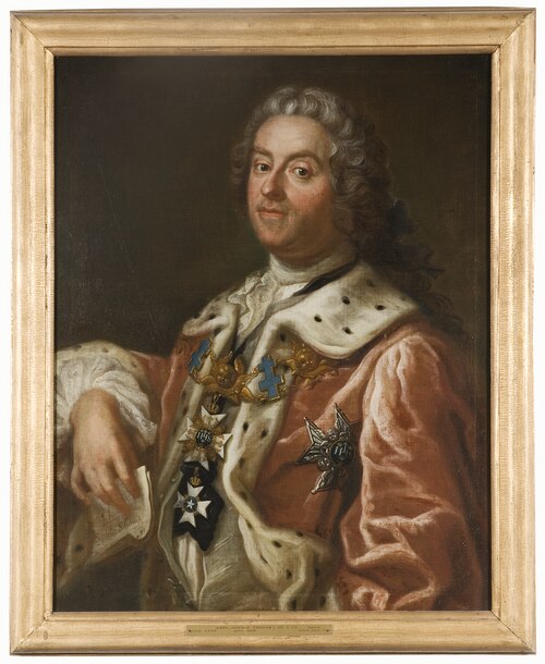 Carl Gustaf Tessin, 1695-1770, 1750, Olof Arenius