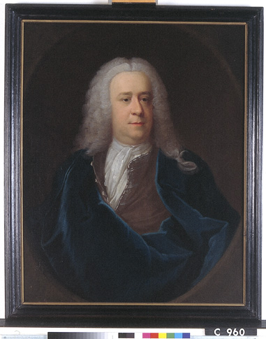 Portrait of Hendrik van Baerle (1685-1744), 1734, Olof Arenius
