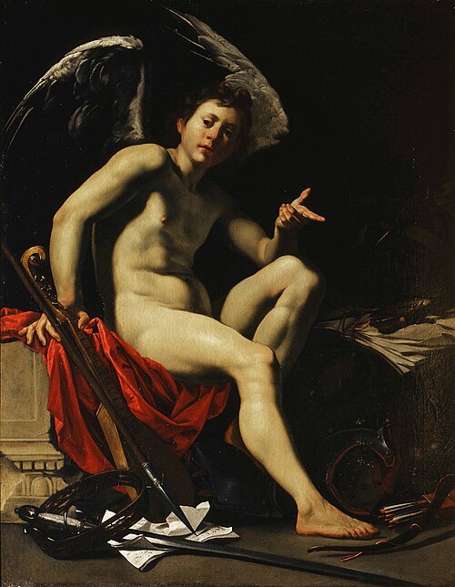 Amor Vincit Omnia, 1624, Orazio Riminaldi