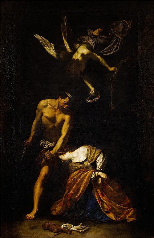 Martyrdom of St. Cecilia, 1630, Orazio Riminaldi